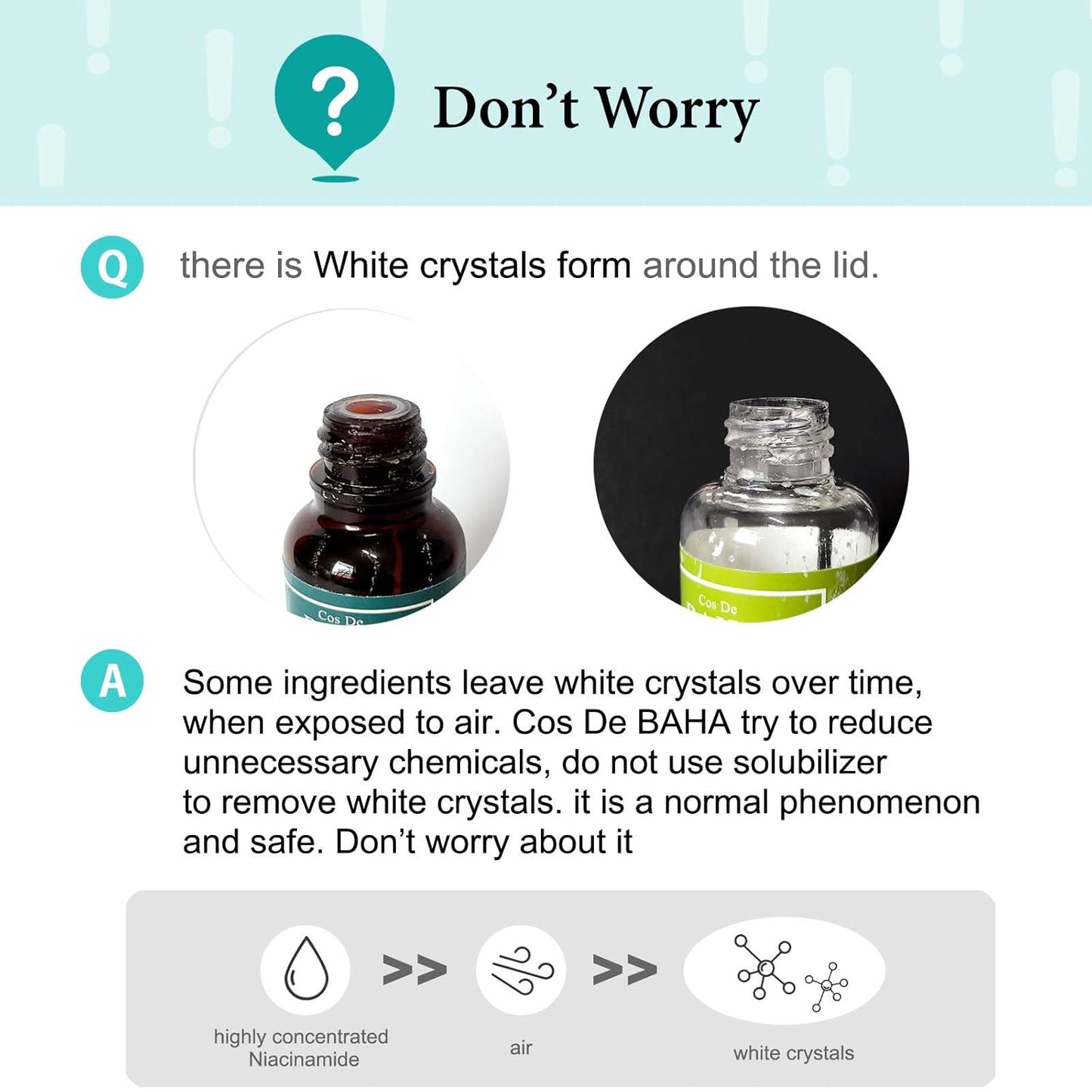 Cos De BAHA Niacinamide 20% Zinc PCA Serum 30ml – buy Korean skincare in Paphos Cyprus
