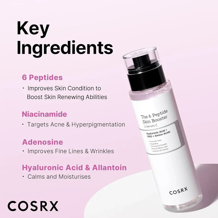 COSRX The 6 Peptide Skin Booster Serum 150ml firming anti-aging elasticity plumping Cyprus
