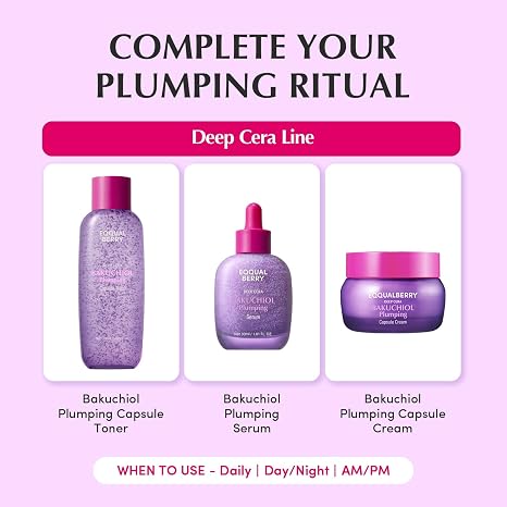 EQQUALBERRY Bakuchiol Plumping Capsule Toner 150ml