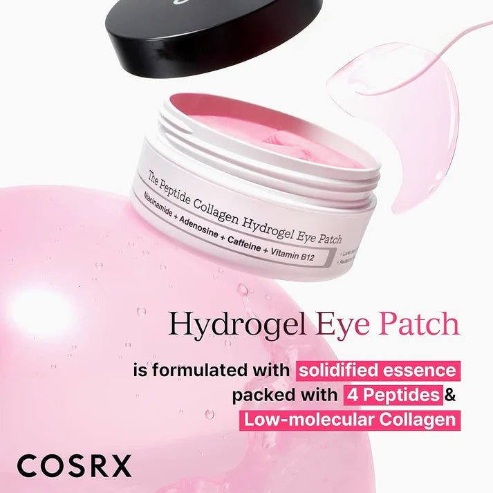 COSRX Peptide Collagen Hydrogel Eye Patch firming anti-aging under-eye hydration Cyprus