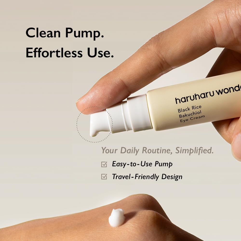 HaruHaru Wonder Bakuchiol Eye Cream – Gentle Natural Retinol for Sensitive Skin | Buy Online Cyprus
