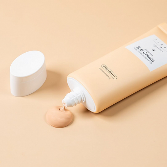 Jigott BB Cream SPF50+ lightweight formula — natural finish Korean sunscreen for daily sun protection in Cyprus summer
