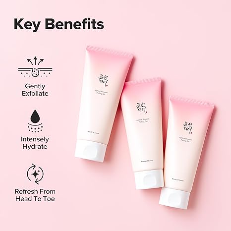 Beauty of Joseon Apricot Blossom Peeling Gel brightening exfoliating dead skin cells Cyprus