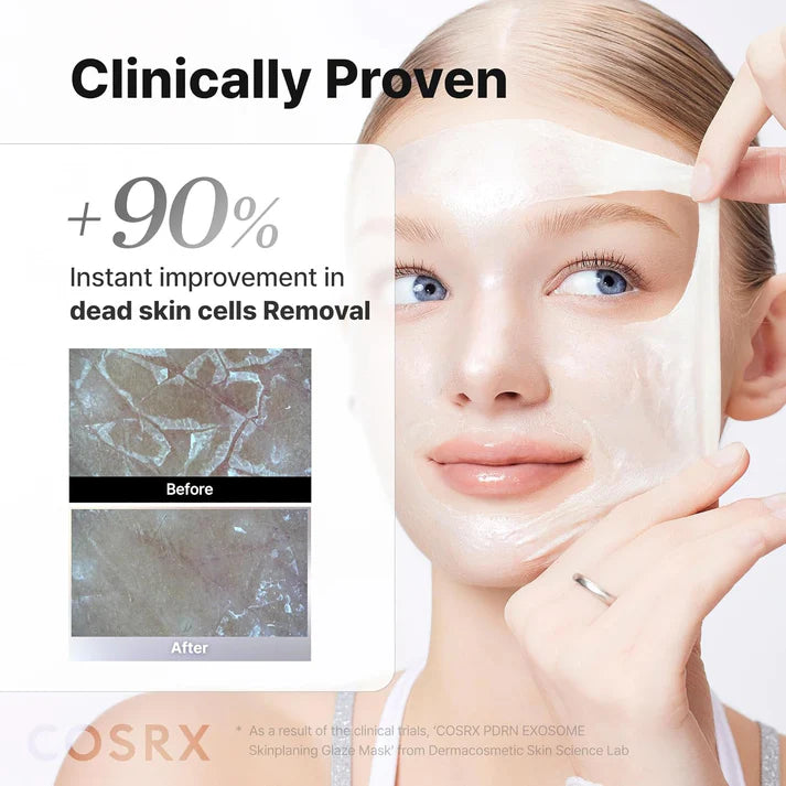 COSRX PDRN Exosome Skinplaning Glaze Mask regenerating anti-aging radiance skin repair Cyprus