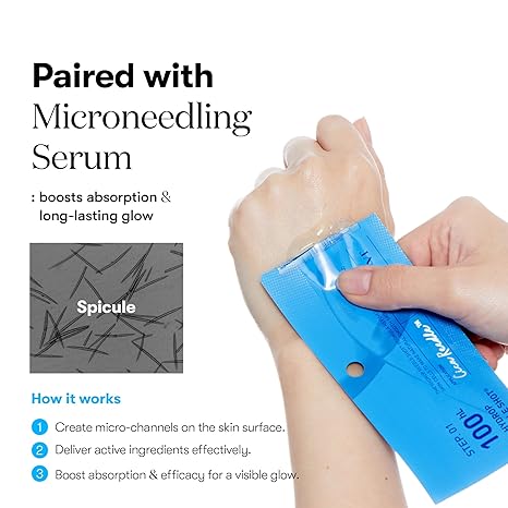 VT Cosmetics Hydrop Reedle Shot 100 2 Step Hydrogel Mask hydration micro-spicule Cyprus