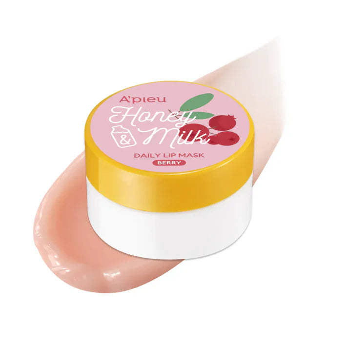 A'pieu Honey Milk Lip Mask nourishing moisturising overnight lip care honey milk Korea Cyprus