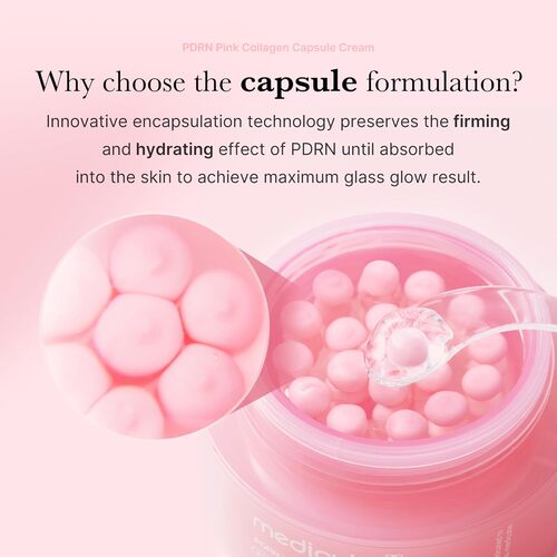 Medicube PDRN Pink Collagen Capsule Cream firming regenerating elasticity hydration Cyprus