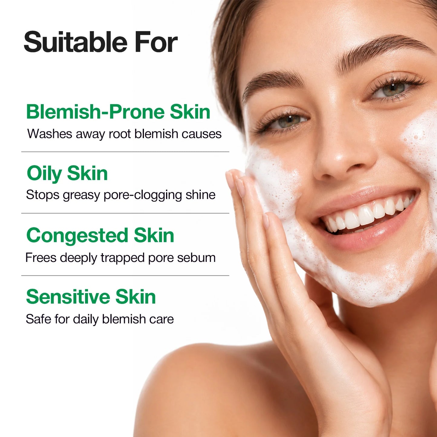 NINE LESS A-Control Heartleaf & BHA Foam Cleanser 120ml