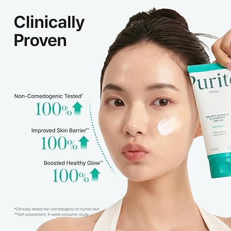 PURITO Panthenol 10% Barrier Cream fragrance-free vegan formula – Korean beauty shop Cyprus