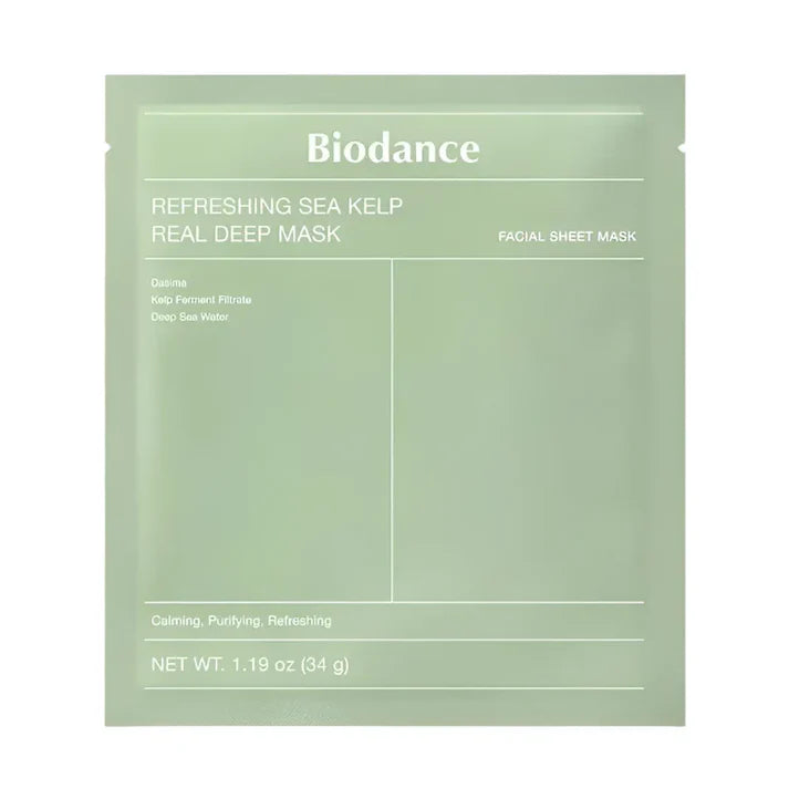 Biodance Refreshing Sea Kelp Real Deep Mask soothing hydration pore care Cyprus