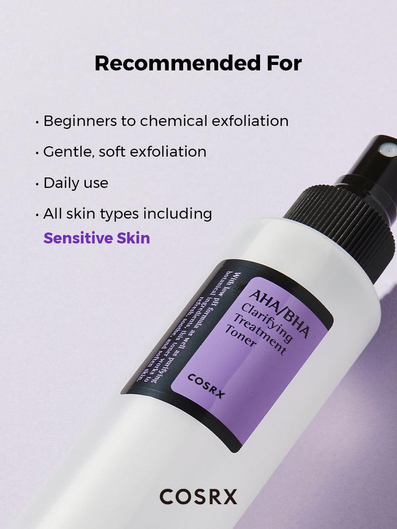 AHA BHA Clarifying Treatment Toner 150ml exfoliating pore care brightening Cyprus