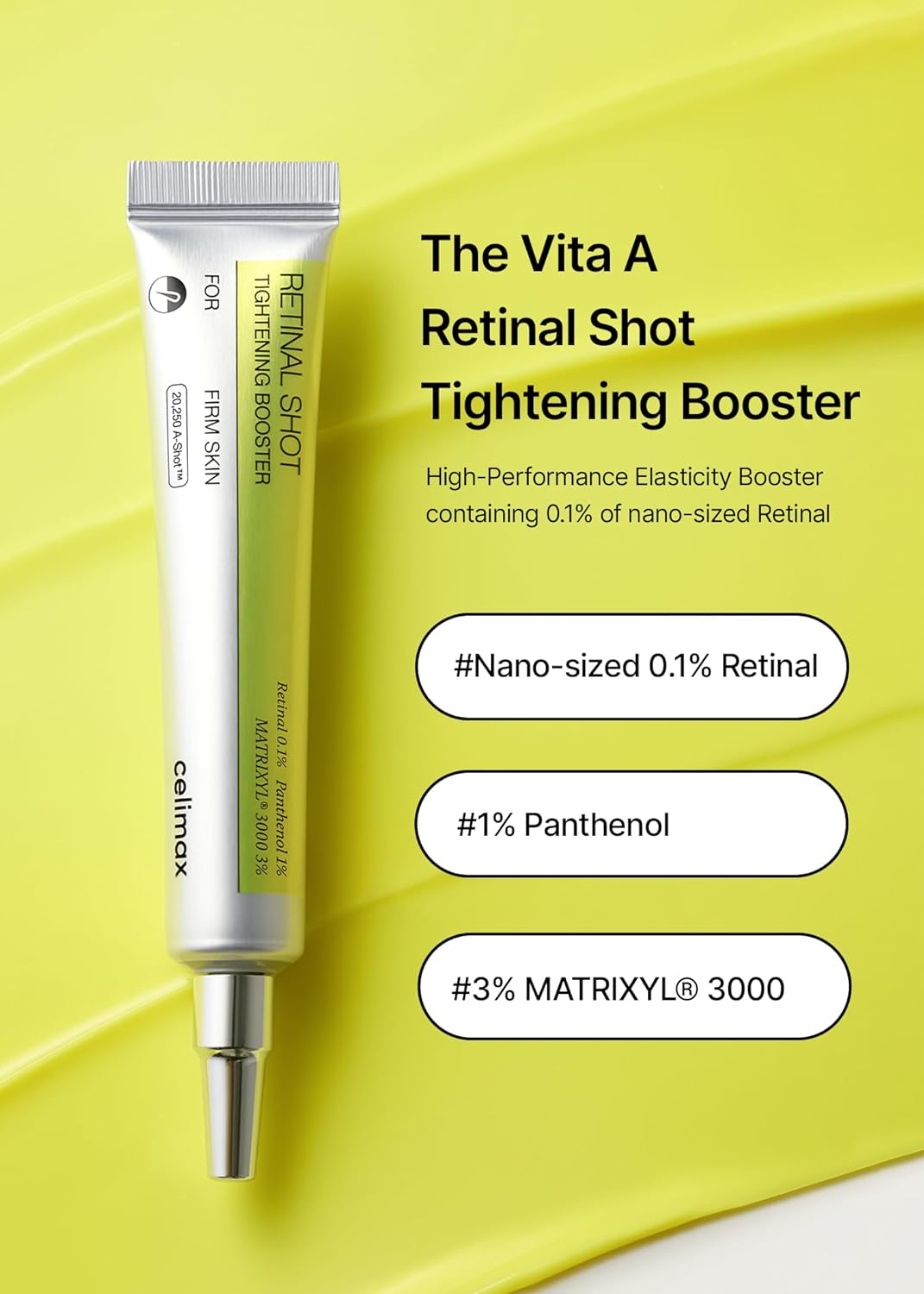 Celimax The Vita A Retinol Shot Booster anti-aging retinol firming wrinkle care Cyprus