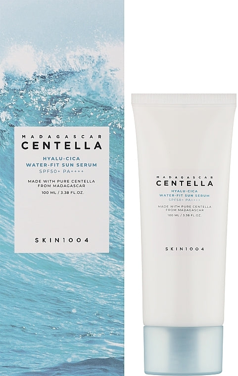 Skin1004 Madagascar Centella Hyalu-Cica Water-Fit Sun Serum SPF50+ PA++++ lightweight sunscreen hydrating Cyprus