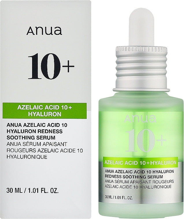 Anua Azelaic Acid 10 Hyaluron Redness Soothing Serum calming redness uneven skin tone Cyprus