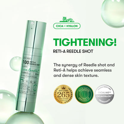 VT Cosmetics Reti-A Reedle Shot 100 retinoid fine lines pores texture renewal micro-spicule Cyprus